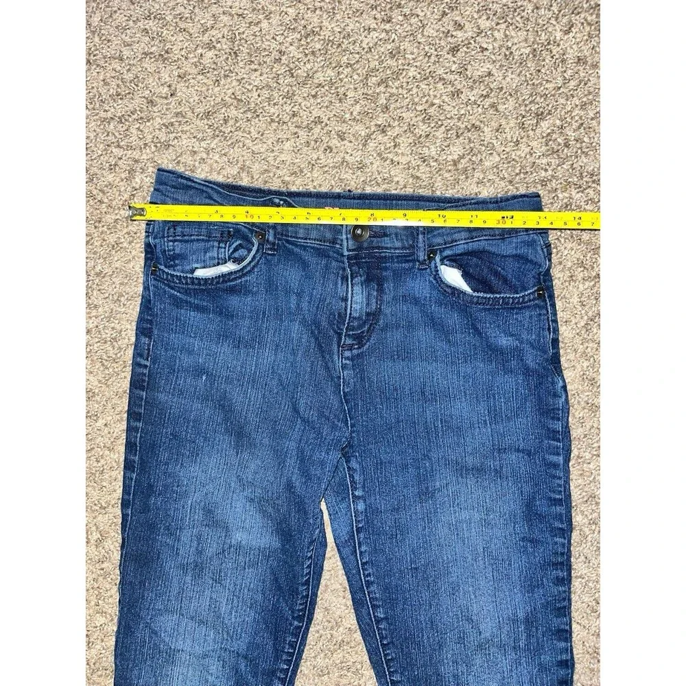 The Children's Place Place Skinny Slim Fit Blue Denim Jeans Girls Size 12 21